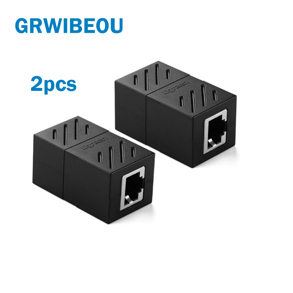 2 шт. RJ45 Интернет Ethernet кабель LAN порт 1 сплиттер разъем адаптер удлинитель| |