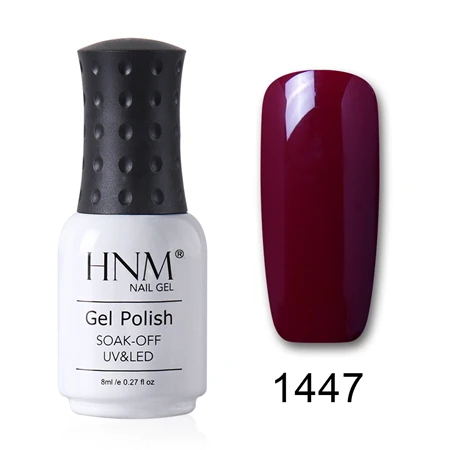 HNM 15 мл Чистый Цвет гель лак длинный последний УФ гель лак для ногтей светодиодный Гибридный Esmalte Permanente гель лак штамповка Эмаль Гель лак - Цвет: 1534