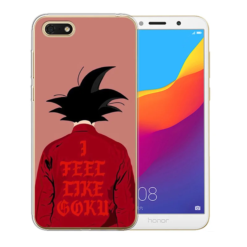 Goku чехол для телефона Huawei P8 P9 P10 P20 P30 Lite Plus Pro P Smart 2017 Mate 9 10 20 Honor 6A 6X 7 7X 7C Dragon Ball cool |