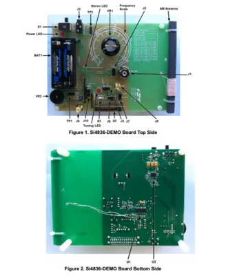 

Spot the development of wireless communication module demo board Si4836-DEMO FM / SW EVB 1 6p SOIC AM AM/ FM/SW EVB 16p SOIC