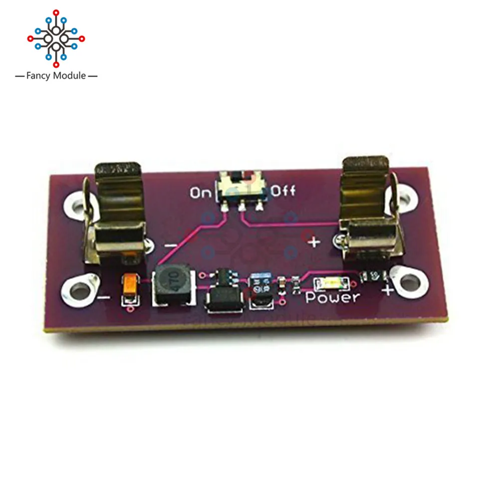 Модуль питания LilyPad AAA батарея Шаг до 5 В конвертер для Arduino | Инструменты