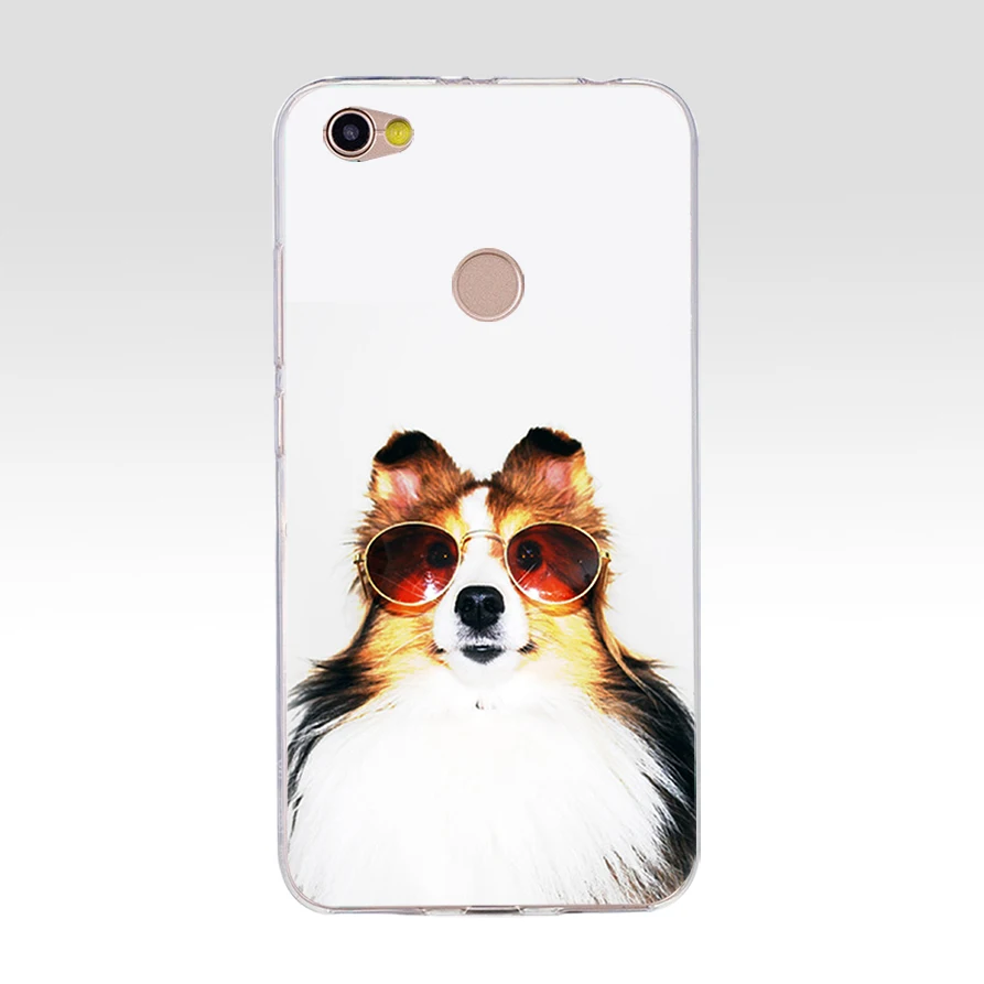 Силиконовый мягкий ТПУ чехол sheltie 50H для телефона xiaomi redmi 4a 6a 4x note 5a pro mi a1|Бамперы| |