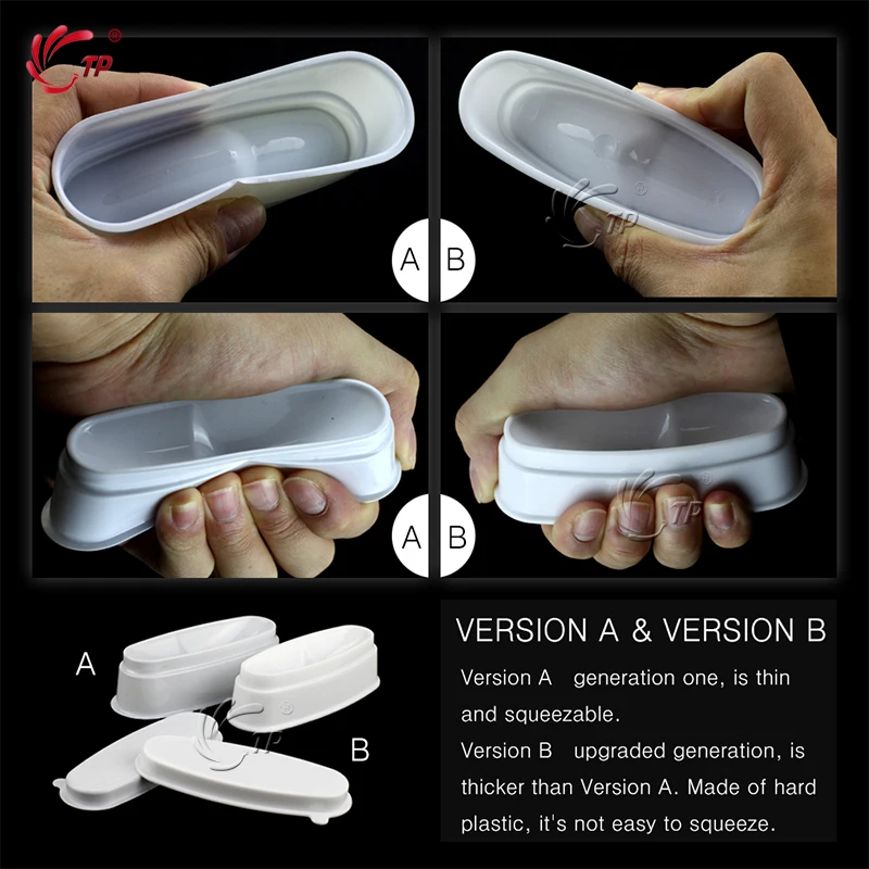 Инструменты для дизайна ногтей лоток порошка маникюрный пресс погружной