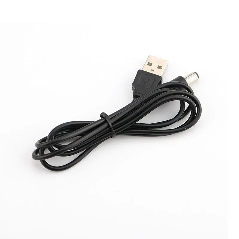 Новые товары черный штекер 1 м USB порт 5 мм/2 мм в постоянного тока | Безопасность и