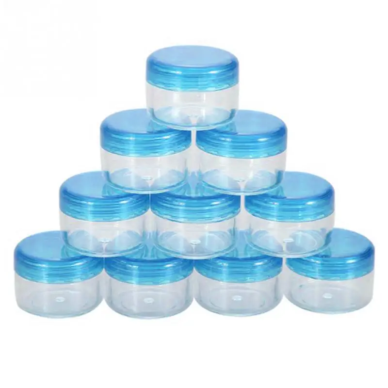 10 шт. коробка для Крема Косметическая Упаковка пустая банка горшок тени век