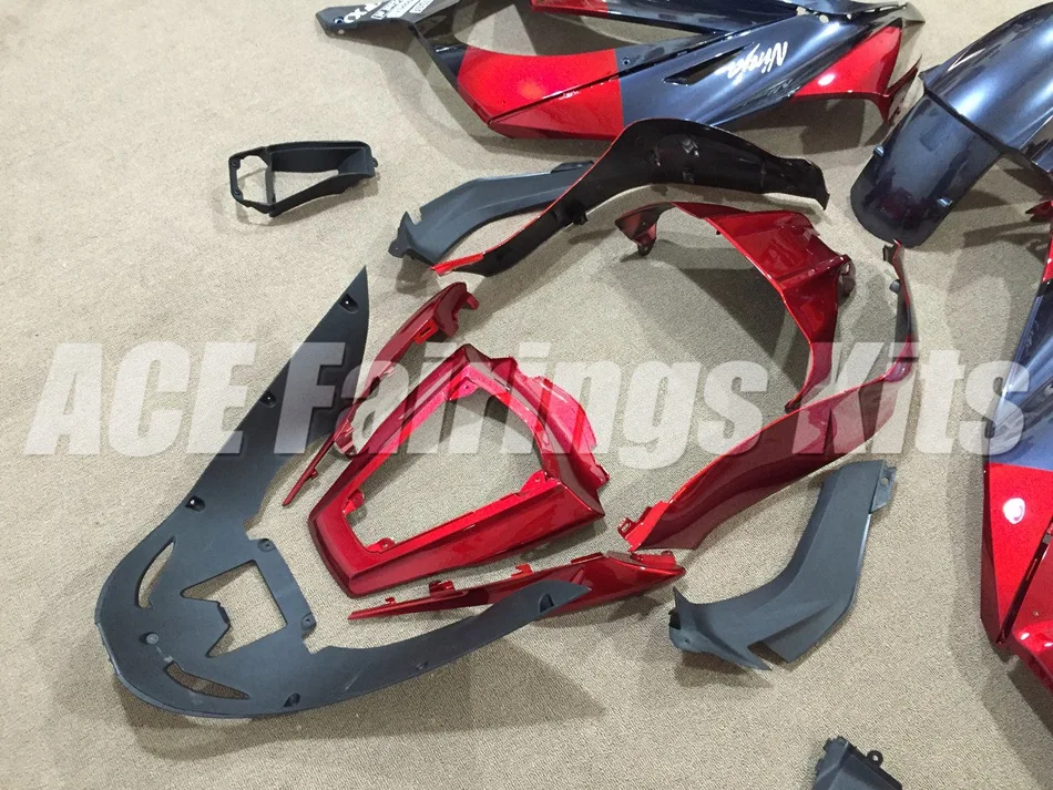 

New ABS Full Fairings Kit Fit for kawasaki Ninja ZX-10R ZX10R 2011 2012 2013 2014 2015 fairing set 11 12 13 14 15 red gray