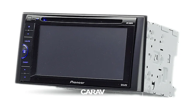 Двойной Din фасции для KIA Cerato(LD) Optima Magentis Радио DVD стерео панель приборной панели Установка отделка комплект ремонт CARAV 11-072