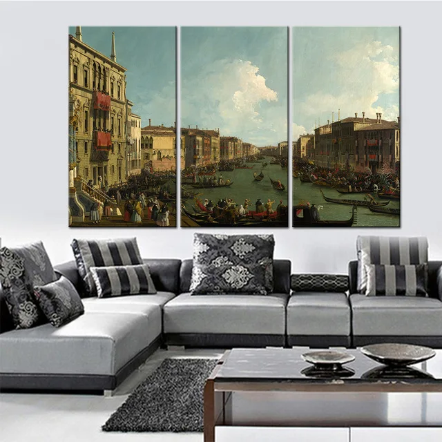 3 шт./компл. холст архитектура Лондона картины панели украшения для дома