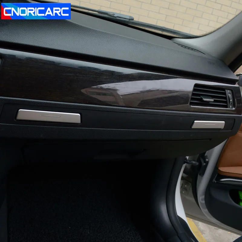 Декоративная наклейка для BMW 3 серии E90 рамка держателя стакана воды-12 2 шт.