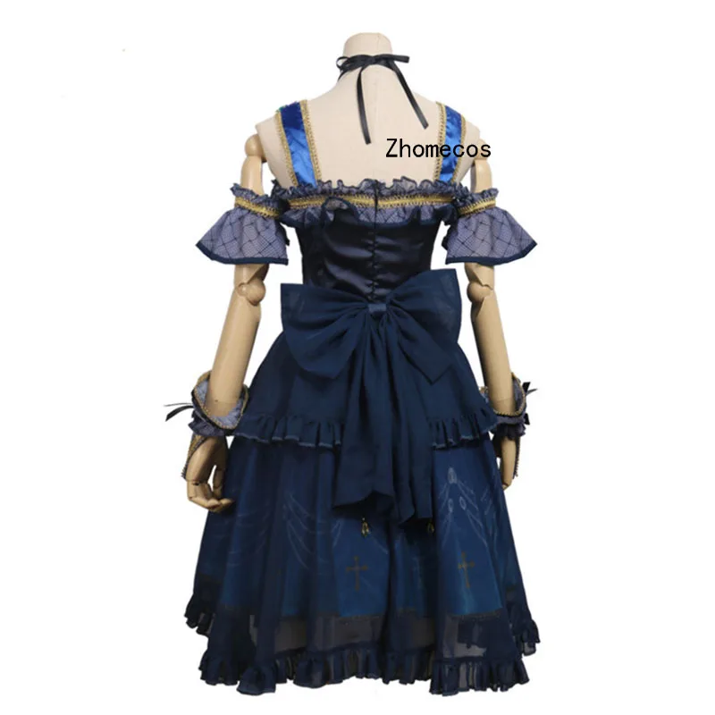 Zhomecos Amine BanG Dream Roselia Udagawa Ako костюм для косплея 4th платье полный комплект костюмы |