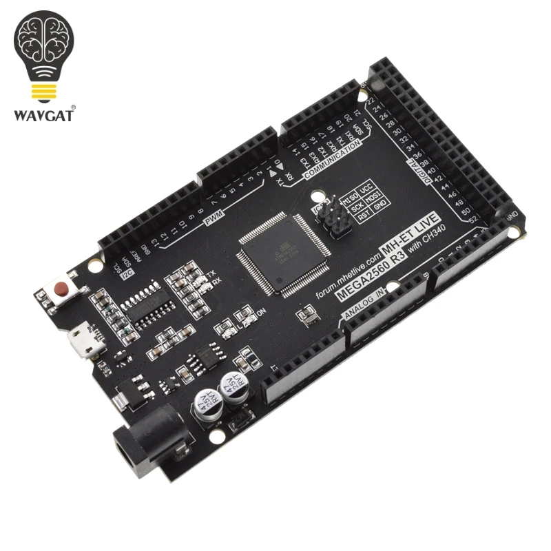 USB плата MH ET LIVE MEGA 2560 ATmega2560 R3 AVR + usb кабель цифровой вход/выход штырьки совместимые
