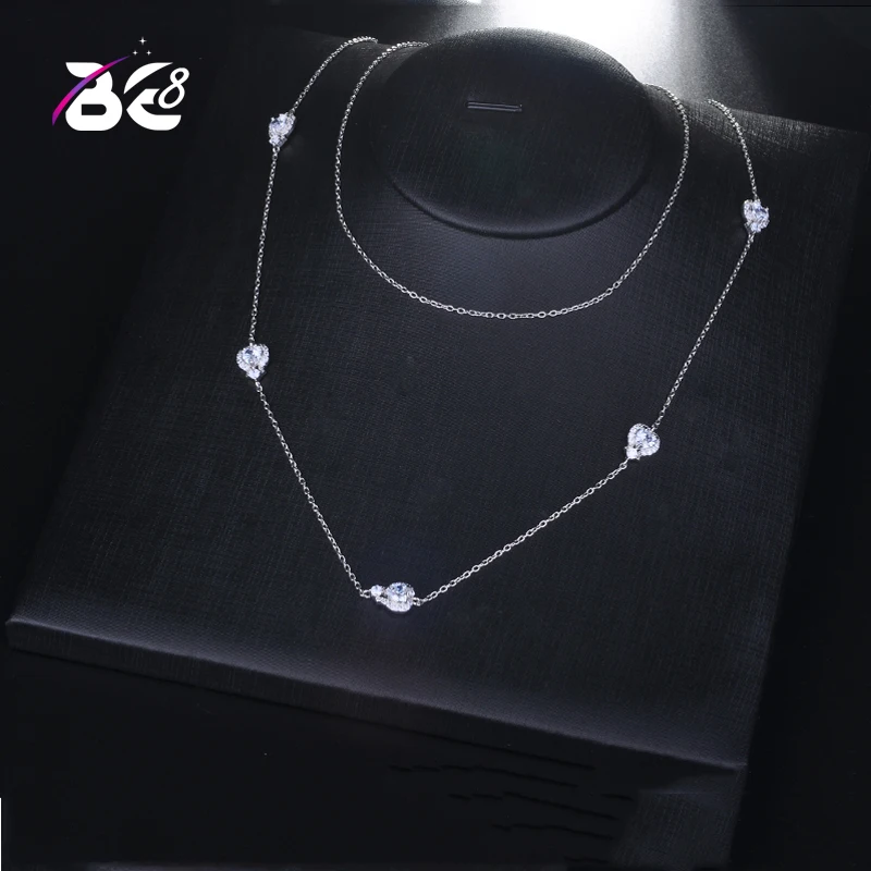 

Be 8 New Arrival AAA Cubic Zircon Long Chain Necklace for Women Jewelry, Statement Necklace Wedding Accessories N068