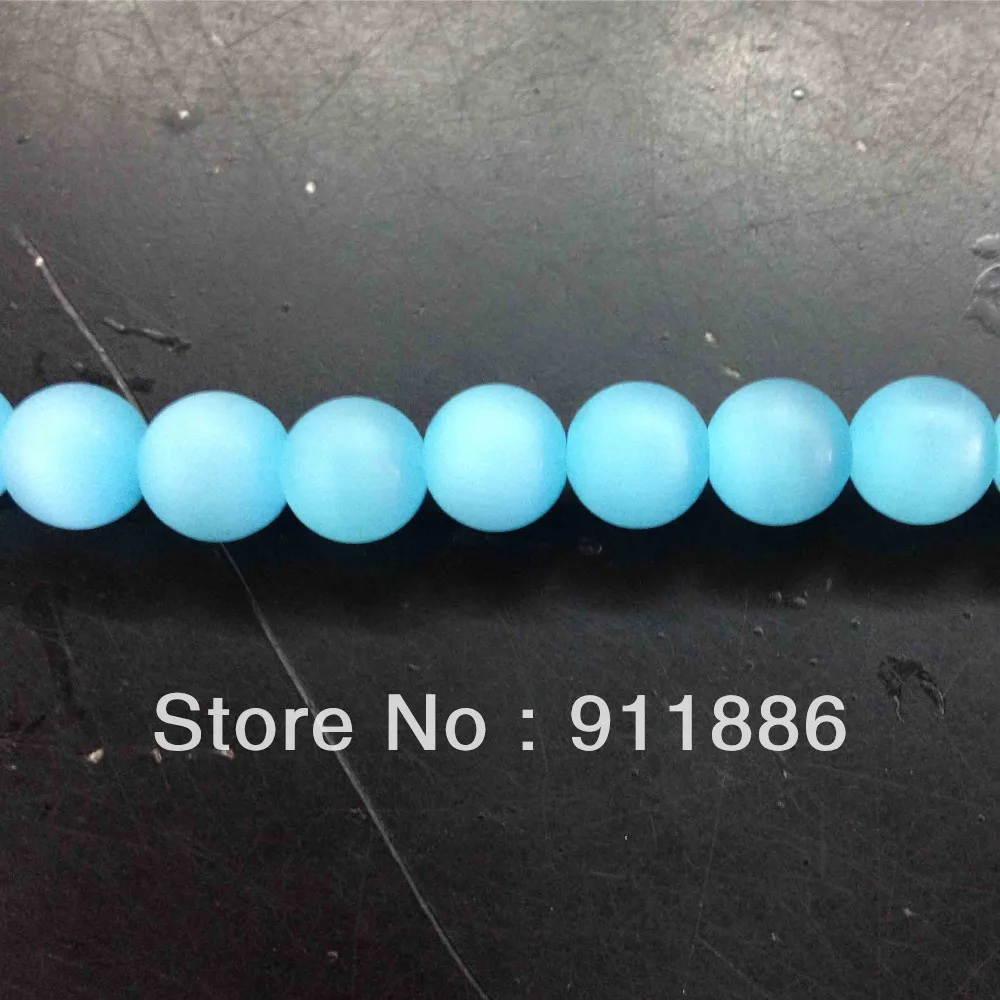 10 нитей/упаковка Матовые Круглые бусины кошачий глаз|beads accessories|glass round beadsround beads |