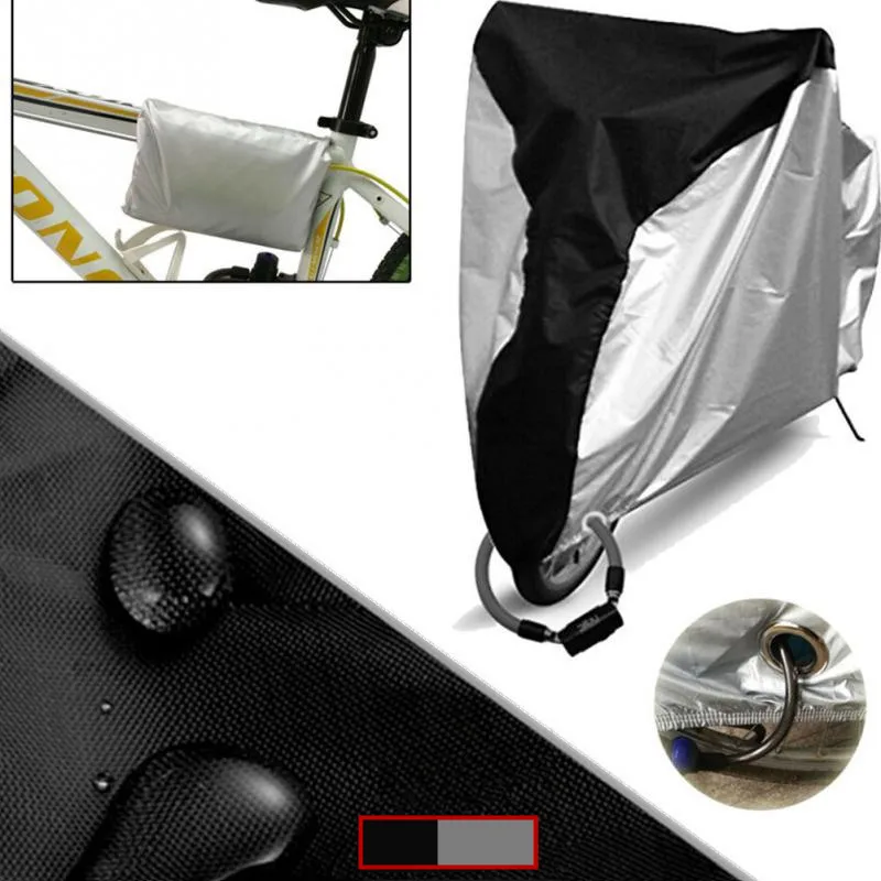 3 цвета велосипед дождевик велосипедный Водонепроницаемый Пылезащитный чехол на