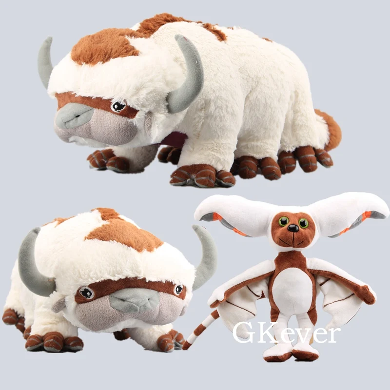 Роскошный Аватар Last Appa & Winged Lemur Momo плюшевая игрушка мягкие плюшевые животные