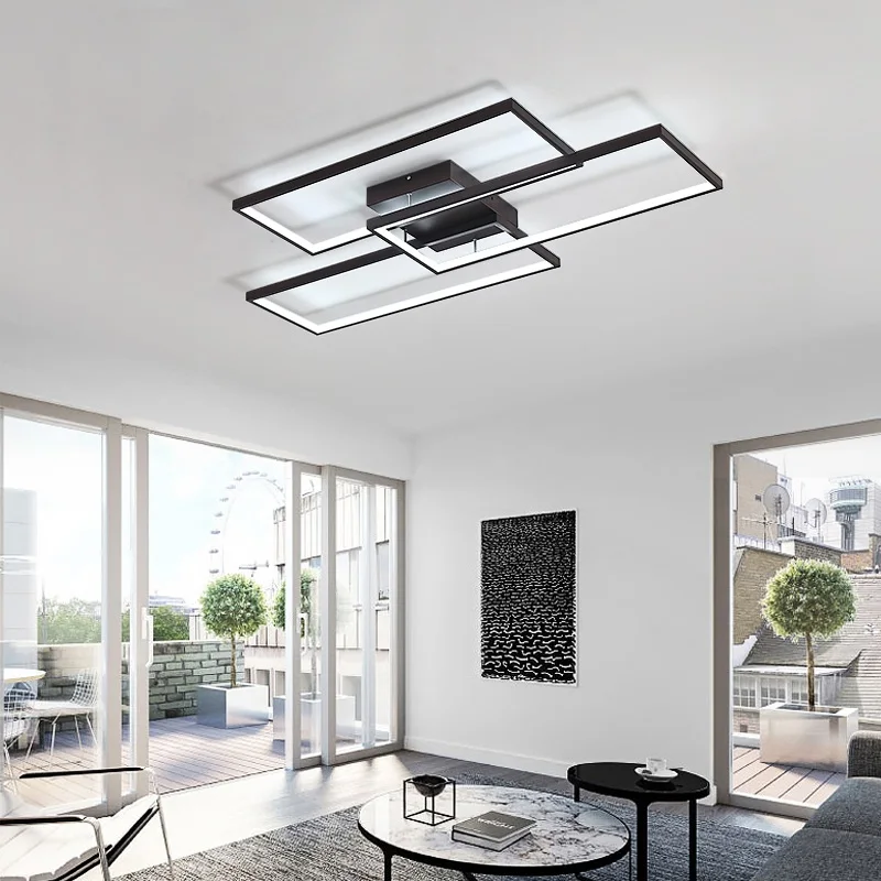 

Cuboid LED ceiling lights Home Living Room Bedroom Restaurant Study Ceiling Lamps Creative lighting for business & office