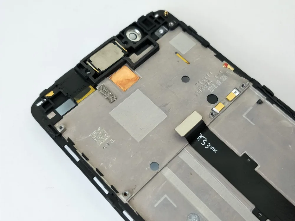 Кабель Orig + гибкий для ZTE Axon 7 mini b2017 передний средний корпус ЖК-экрана рамка замена