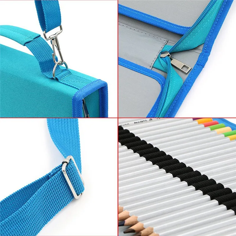 Пенал OLIKE тканевый для ручек и карандашей 150 отделений|pencil case|pencil case holderpencil organizer |