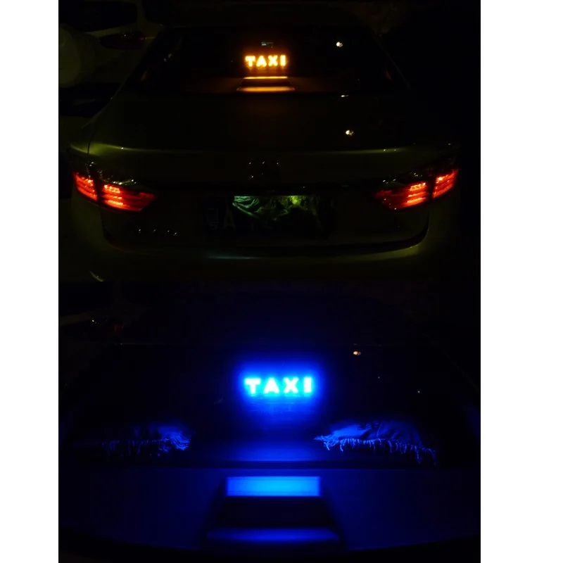 Daytime running lights for the car TAXI led light Cab indicator Car Custom design Fog Red/Blue/White/Yellow/Green |