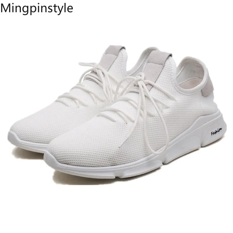 Мужские кроссовки Новинка Вулканизированная Мужская обувь 2018 г. Легкий сетчатый