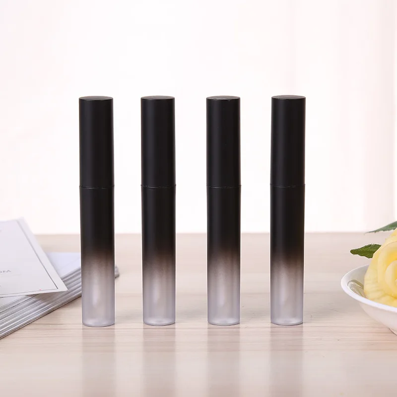 Горячий градиент Золотой пустой пластиковый блеск для губ водоотталкивающая