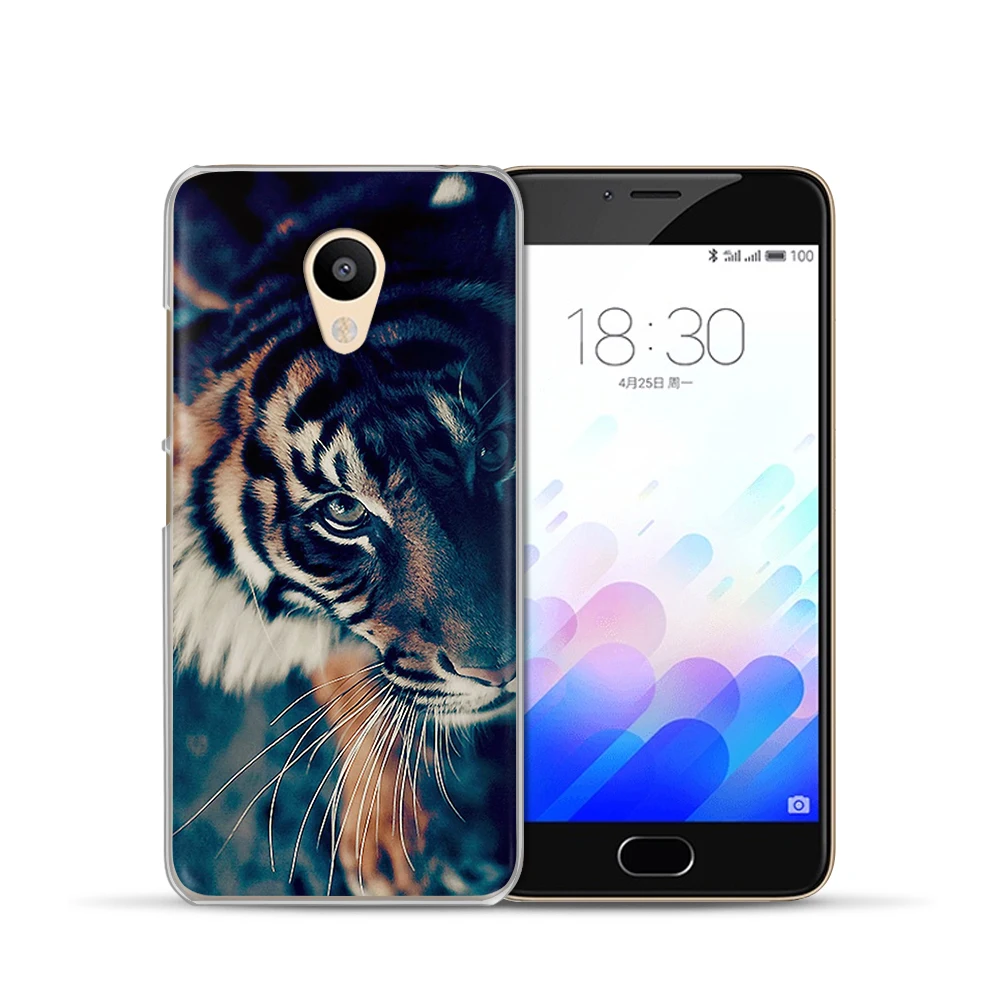 Weldone Tiger lion Case For Meizu M5s M3s M5C M5S M5 Mini M3 M6 Note Pro6 U10 U20 Soft Silicone Phone Cover Capa Etui | Мобильные