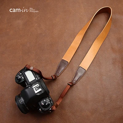 Cam-in cs182 2240-2248 итальянская коровья кожа универсальный ремешок для камеры на шею на плечо из воловьей коровьей кожи общий регулируемый ремень - Цвет: 2241