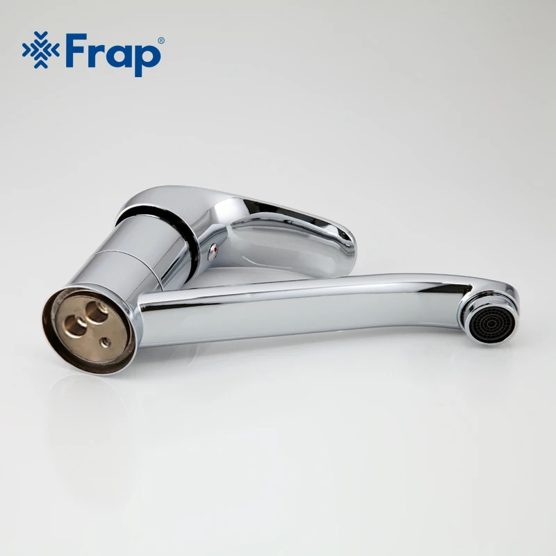 Смеситель для раковины Frap F4536 хромированный Поворот 360 градусов|deck mounted|sink faucetfaucet