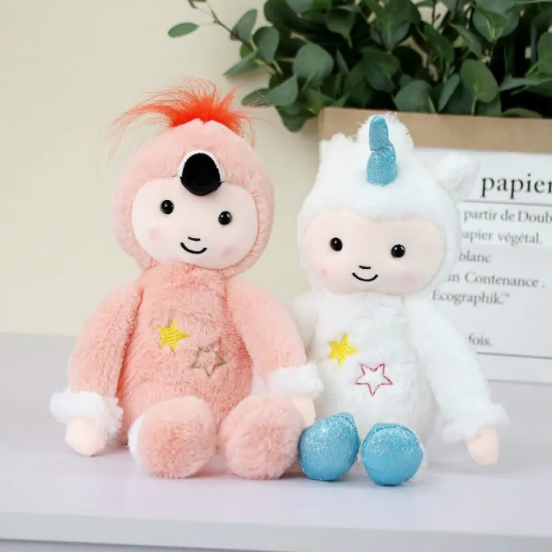 

New Flamingo Cross-dressed Little Girl Boy Baby Soft Sleeping Plush Toy Birthday Gift