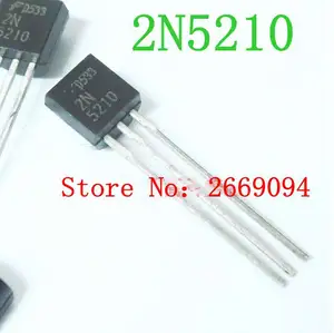 10pcs / 20PCS / 50PCS NEW ORIGINAL GENUINE 2N5210 5210 transistor TO92