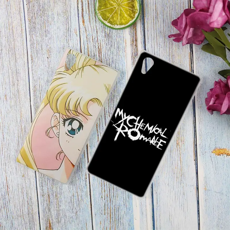 Прозрачный чехол My Chemical Romance для Sony Xperia Z3 Z5 Premium M4 Aqua M5 X XA XA1 C4 C5 E4 E5 XZ XZ2 Compact Plus |