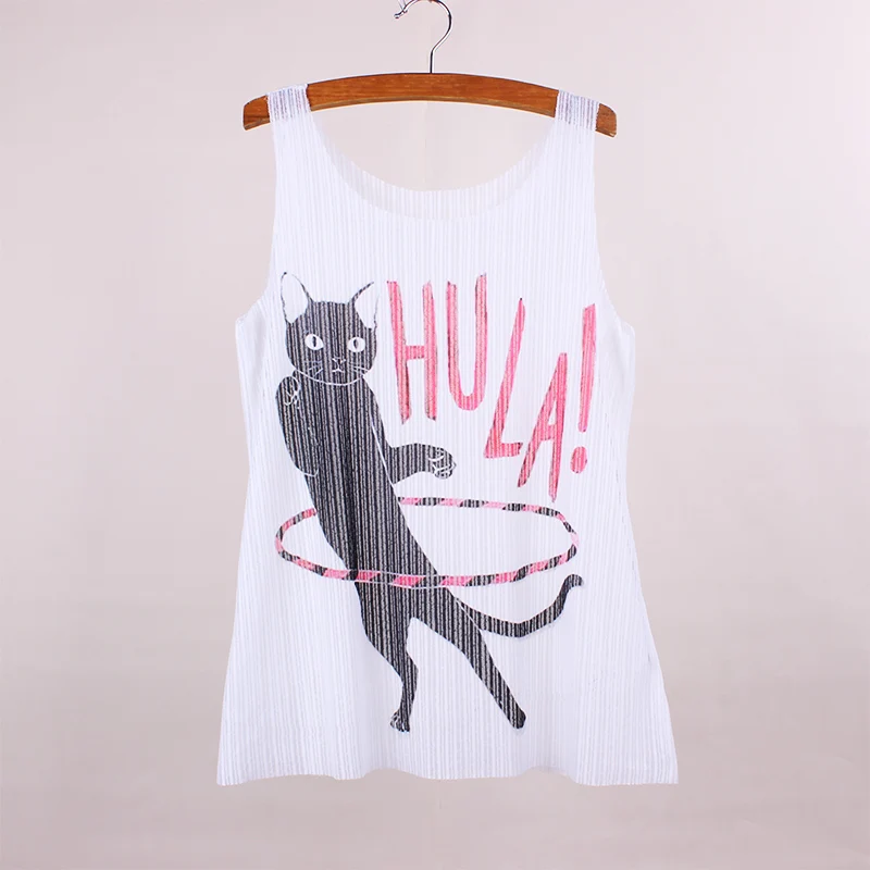 Лидер продаж Новое поступление женские летние платья с принтом кота