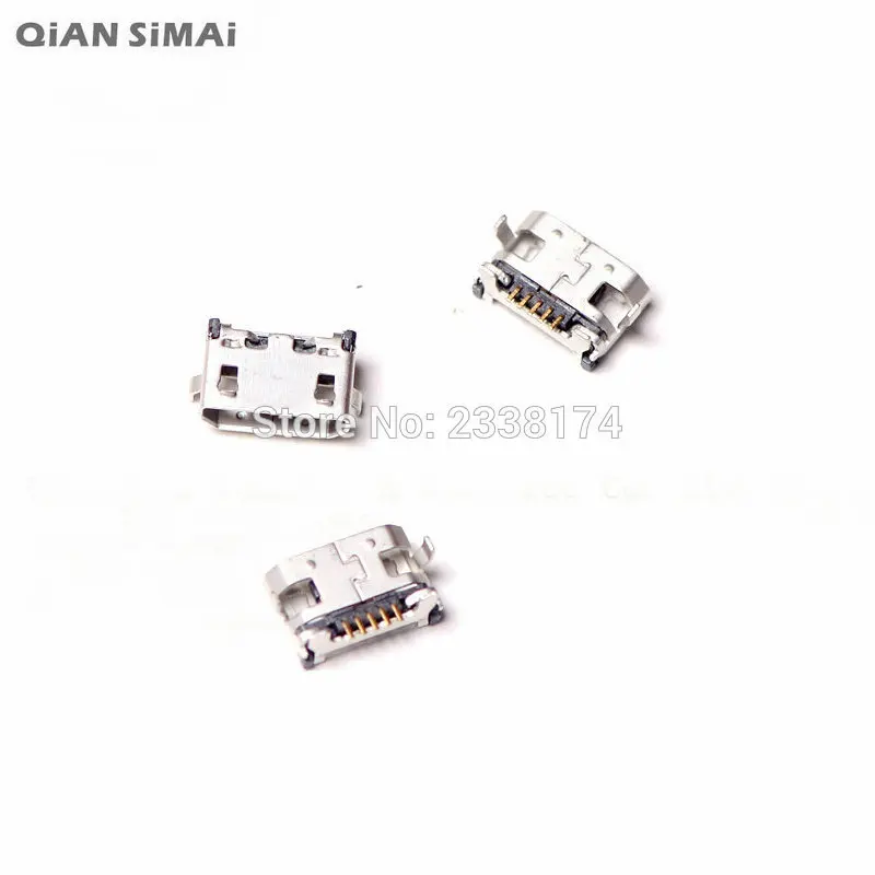 

QiAN SiMAi 10pcs For lenovo S930 A788T A370 A656 A3000H New USB Charging Port Repair Parts