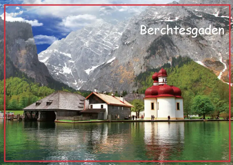 Berchtesgaden Bavaria магниты на холодильник немецкие 20067 туристические памятные