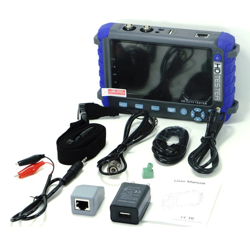 Инструмент для тестирования IV8C Professional монитор камеры CCTV 5 дюймовый дисплей МП AHD
