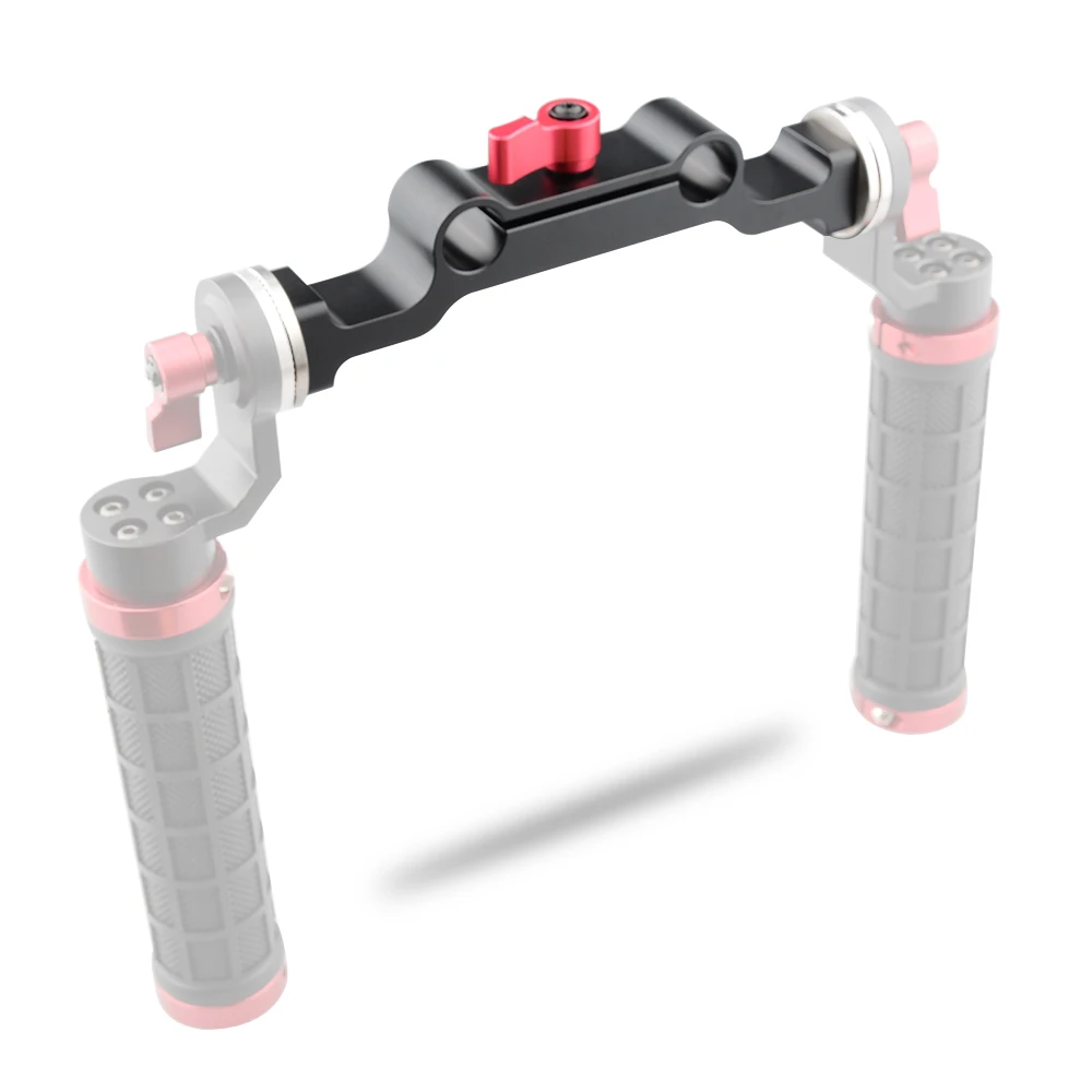 CAMVATE Shoulder Rig 15 мм стержень зажим камеры DSLR система поддержки плеча рельсовый стержень для Fotostudio Kit C1466