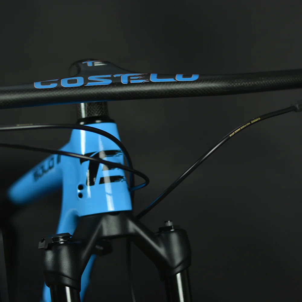 1X11 speed XT Manituo M30 вилка Costelo SOLO 2 горный Mtb велосипед 29er через ось карбоновая рама