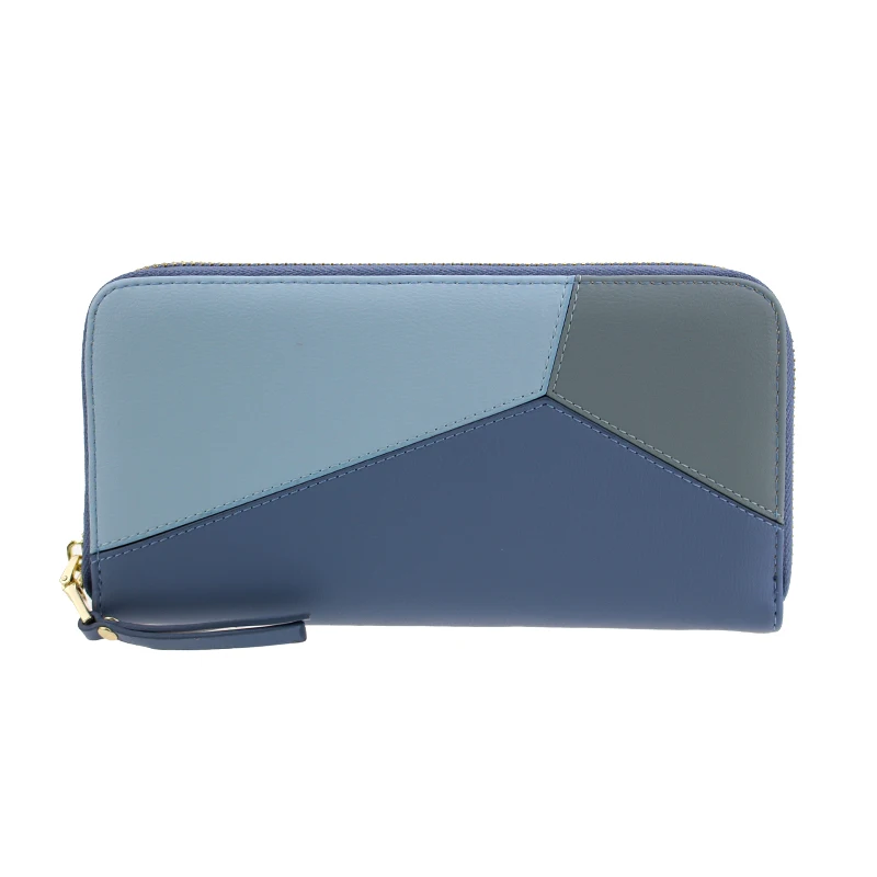 Женский кошелек Unishow в стиле пэчворк модный элегантный длинный бумажник на