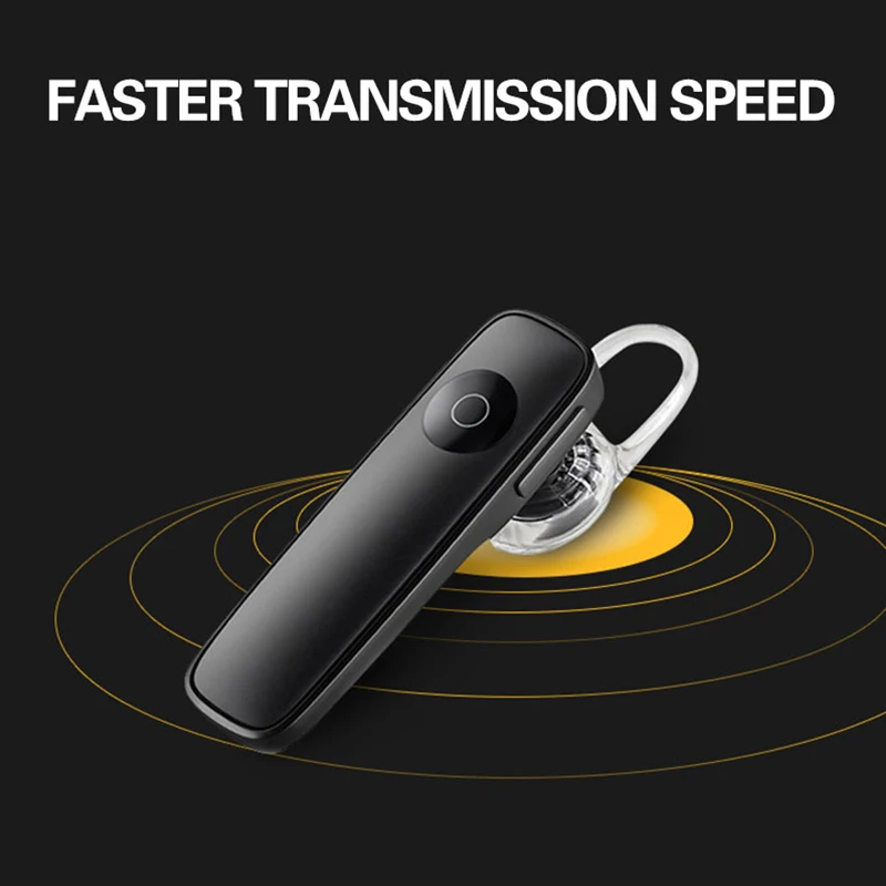 Bluetooth 4.1 Headset Ultralight Wireless Earphone Hands-free Earloop Earbuds Sports Calls Music Earpieces for Smartphone | Электроника