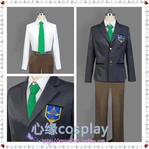 Japanese Anime Free Iwatobi Swim Club Gou Matsuoka Cosplay Costume High School Uniform for boys/Girls 11