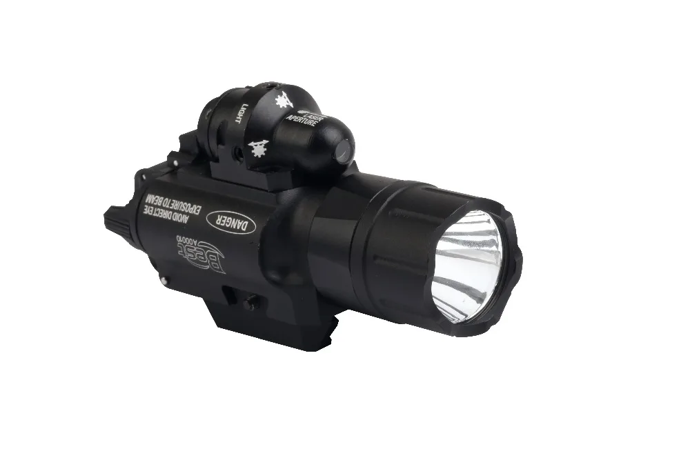 500 люмен ультра яркий военный светодиодный фонарик Тактический для оружия