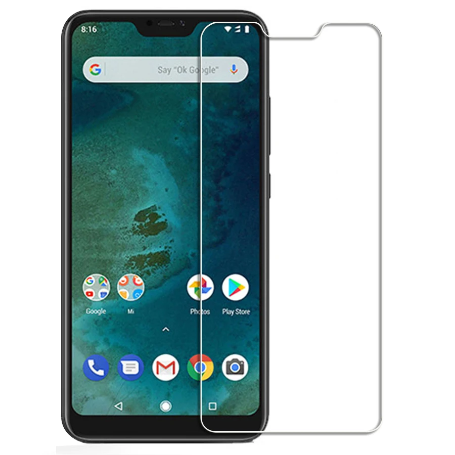 2.5D pocophone F1 Защитное стекло для xiaomi a2 lite стекло xiomi redmi 6a 6 pro 6x s2 защитная пленка на a2lite poco f 1