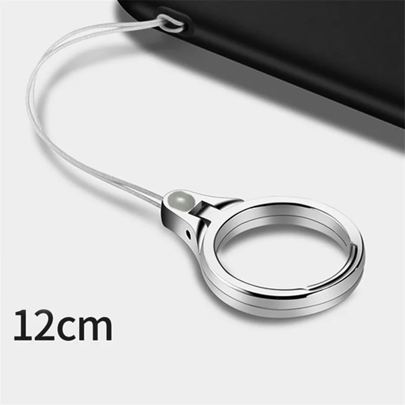

Universal metal Lanyard For Keys Phones Strap for iPhone 7 Plus 8 6S 5E Keycord Lanyards Finger Mobile Holder Stand Accessories