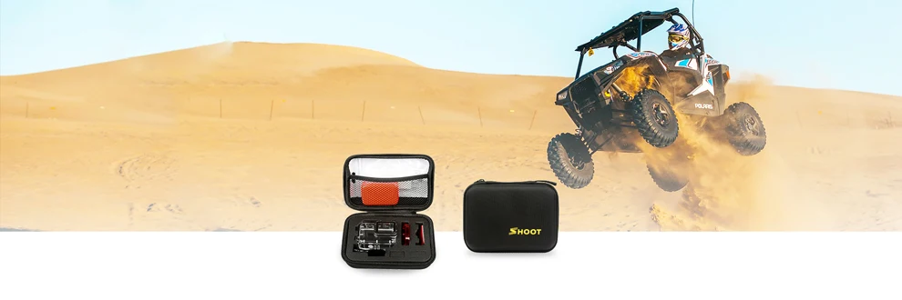 Чехол для экшн-камеры EVA для GoPro Hero 8 7 6 5 Black Xiaomi Yi 4K Sjcam Sj4000 Eken H9r Box Go Pro
