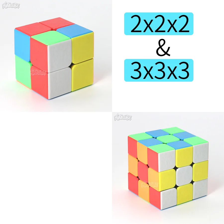 Shengshou драгоценный камень куб Подарочная коробка 3x3x3 4x4x4 5x5x5 2x2x2 4 шт магический скоростной куб 2x2 4x4 5x5 Cubo magico Stickerless игрушки для детей