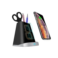 qi fast phone wireless charger qi fast phone charger wireless charging pad stand station10w 7 5w wireless charger pen pot galaxy