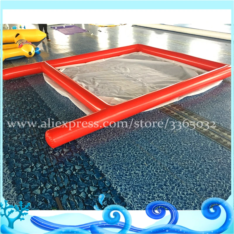 Надувной бассейн с Медузой плавающий сеткой для морского бассейна