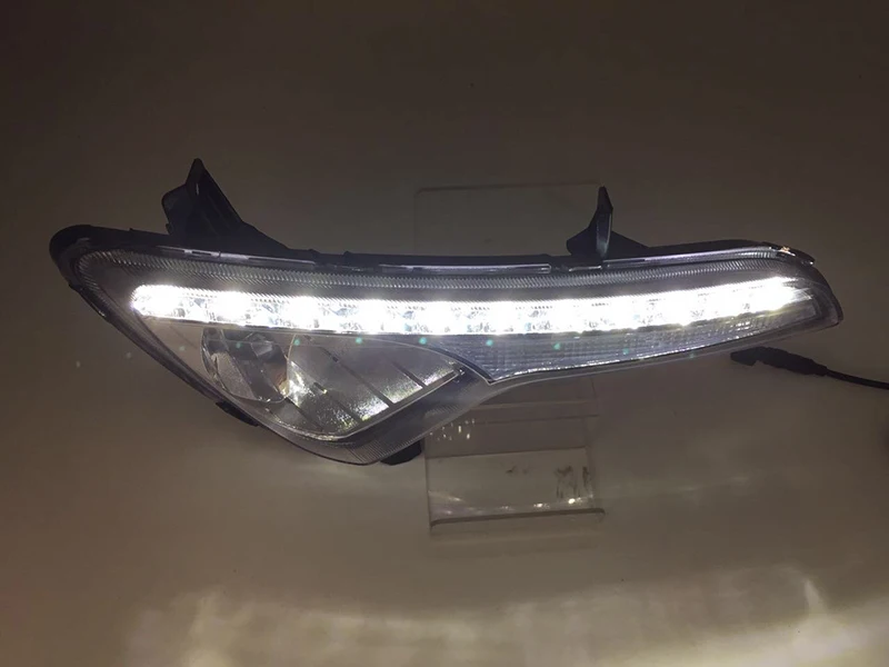 Мигающий светодиодный DRL Дневной Бег светильник для Kia Sportage 2010 2011 2012 2013 2014