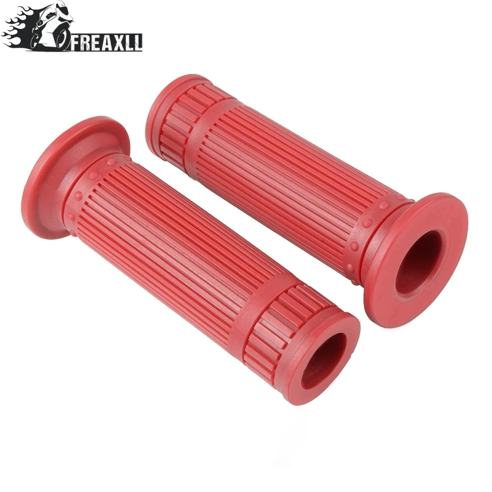 left 22mm right 24mm Ручки для мотоцикла стержень конец Подруливающее устройство ручка 7/8 дюймов 22 мм 24 мм мотоцикл комфорт для Honda Triumph Yamaha Kawasaki CG125 - Цвет: left 22mm right 24mm