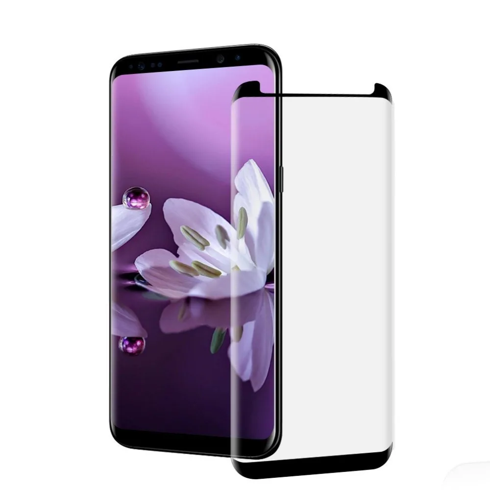 SM-G950F 3D Защитное стекло на для Samsung Galaxy S8 полноэкранное ащитное стекло премиум класса для самсунг S8 G950 стекло